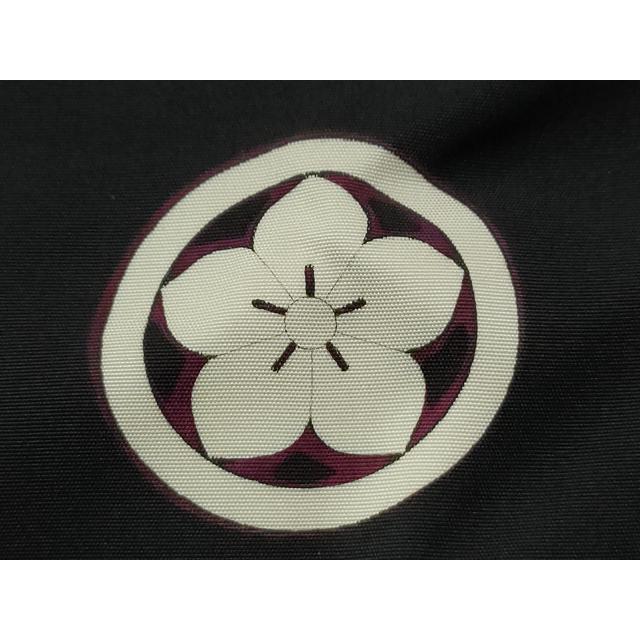 平和屋着物○男性 黒紋付・羽織セット 正絹 逸品 CAAS7112yc : 平和屋