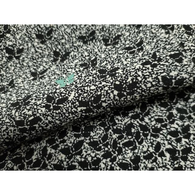 平和屋着物○訪問着 作家物 舞蝶文 黒地 正絹 逸品 CAAS7545yc