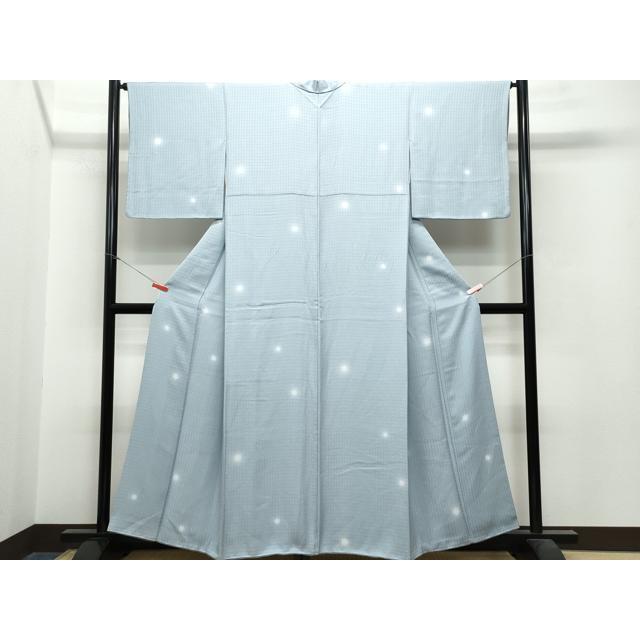 平和屋着物●上質な小紋　花織　蛍暈し　正絹　逸品　CAAS8460vf 平和屋着物○上質な小紋 花織 蛍暈し 正絹 逸品 CAAS8460vf : 平和屋
