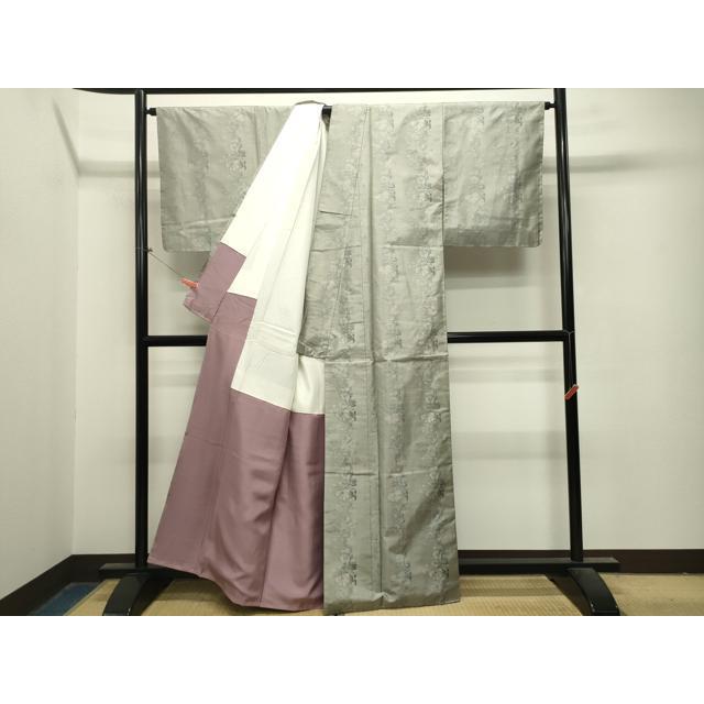 平和屋着物○都喜ヱ門 本場大島紬 7マルキ 草木染め 草花間