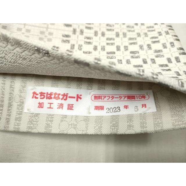専用帯3240 2984 二点セット●高級 正絹 両面全通 リバーシブル 袋帯 袋帯 美品 名品 リバーシブル 琳派三十六華扇 箔 灰緑 全通 正絹