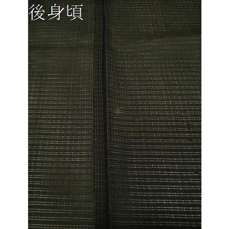平和屋着物▽男性 長羽織 スリーシーズン 春夏秋 塵除け 霞紋紗 正絹
