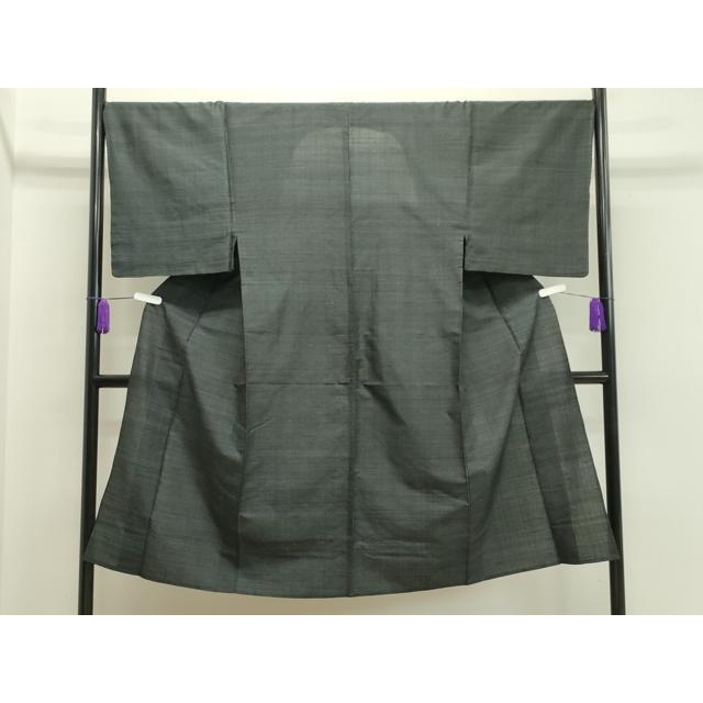 平和屋着物▽男性　紬　単衣　吉祥文　正絹　逸品　CAAU8894gh_1