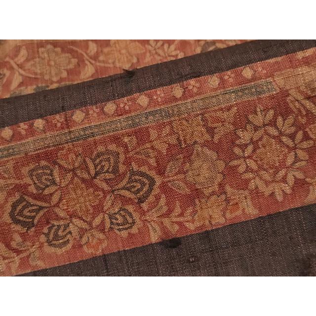 平和屋着物▽訪問着　単衣　紬地　横段文　正絹　逸品　CAAW0848ng 平和屋着物▽訪問着 単衣 紬地 横段文 正絹 逸品 CAAW0848ngの通販 by