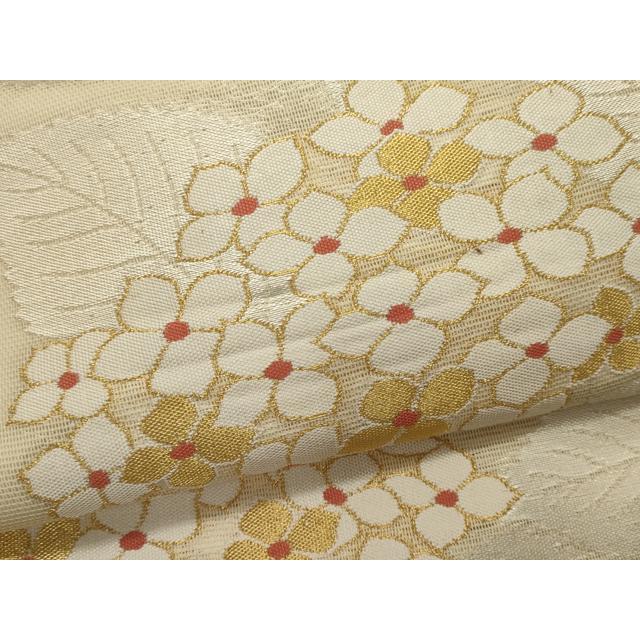 平和屋着物＊夏物 つけ帯 紫陽花 金糸 正絹 逸品 CAAV6399oy