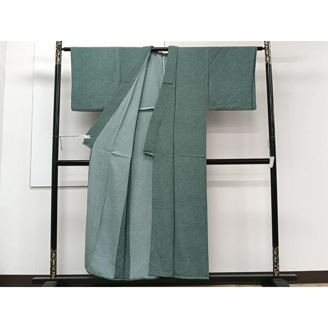 平和屋着物▽上質な小紋　単衣　鹿の子文　正絹　逸品　CAAW1553xi 平和屋着物▽上質な小紋 単衣 鹿の子文 正絹 逸品 CAAW1553xi : 平和屋