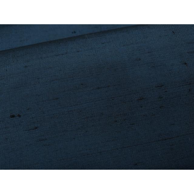 平和屋着物▽男性　紬　単衣　青藍色　正絹　逸品　CAAW2818ut_4