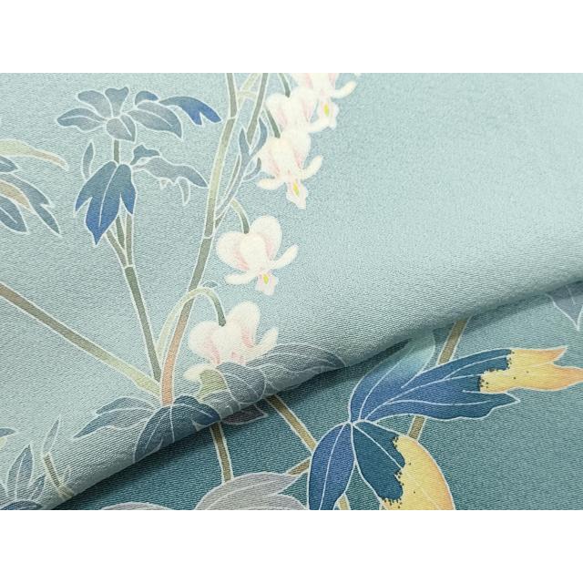 平和屋着物○名匠・初代由水十久師事 本加賀友禅作家 竹内銀風 訪問着