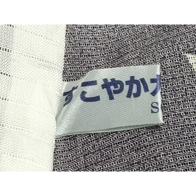 平和屋着物＊夏物 小紋 絽 舞桜文 正絹 逸品 CAAW9875gh : 平和屋