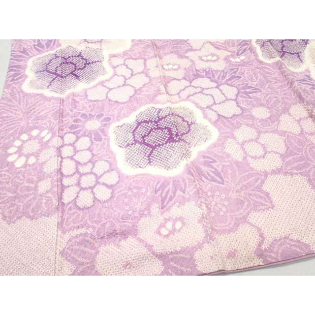 平和屋着物●豪華振袖　草花文　暈し染め　金彩　正絹　逸品　AABG4593fy 平和屋着物○豪華振袖 草花文 暈し染め 金彩 正絹 逸品 AABG8542ph