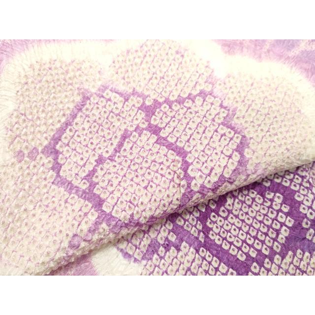平和屋着物●上質な小紋　絞り　草花文　正絹　逸品　AABH5351ph 平和屋着物○上質な小紋 絞り 草花文 正絹 逸品 AABH5351ph