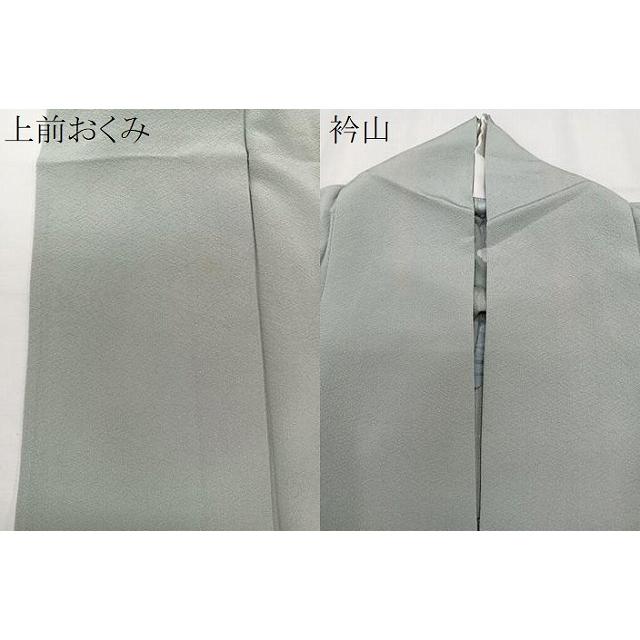 平和屋着物▽上質な色無地　単衣　薄雲鼠色　正絹　逸品　CAAW1560xi 平和屋着物▽上質な色無地 単衣 薄雲鼠色 正絹 逸品