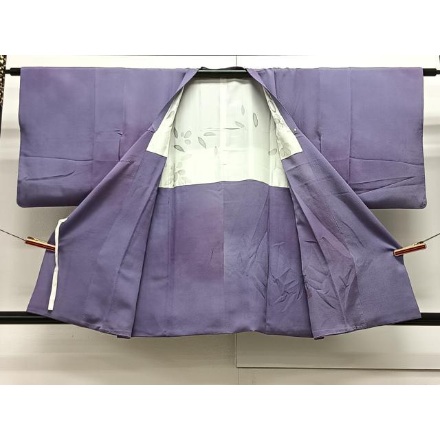 平和屋着物∞染色作家 斉藤三才 道行コート 霞文 暈し染め 正絹 逸品 