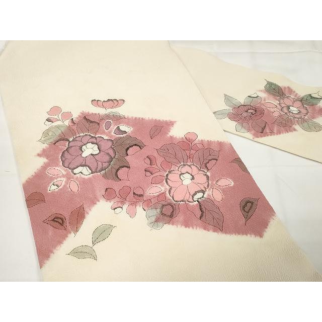平和屋着物○九寸名古屋帯 辻が花 絞り 鬼しぼ縮緬 正絹 逸品 