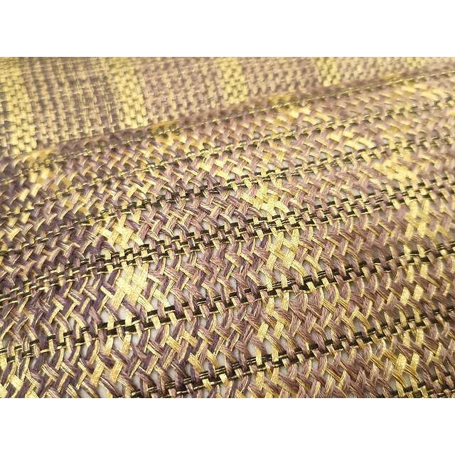 平和屋着物○九寸名古屋帯 手描き 花丸文 金彩 正絹 逸品 CABA1084hy