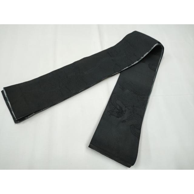 平和屋着物○男性 両面 角帯 鱗文様 龍 CAAY9855hy