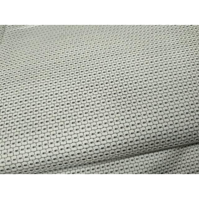 平和屋着物○男性 紬 アンサンブル 色無地 百入茶色 正絹 逸品  