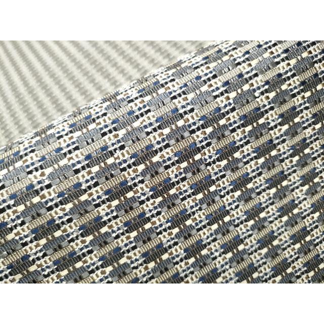 平和屋着物○両面 全通柄袋帯 格子柄 正絹 逸品 CAAZ4198hy