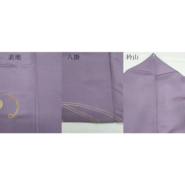 平和屋着物○創業460年・千總 色留袖 駒刺繍 立波文 金彩