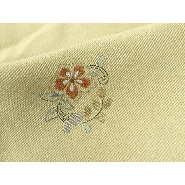 平和屋本店●極上　訪問着　総手刺繍　枝花文　暈し染め　金糸　逸品　DZAB4039kh6 平和屋本店○極上 訪問着 総手刺繍 枝花文 暈し染め 金糸 逸品