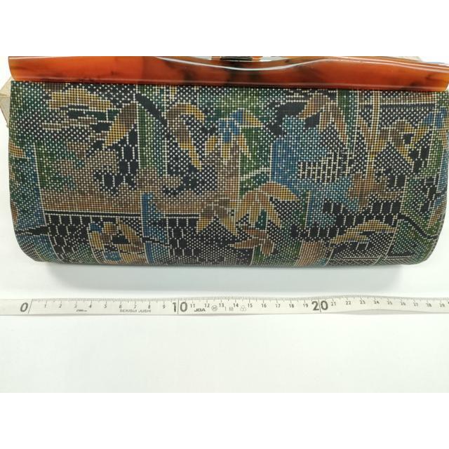 平和屋着物▽和装小物 和装バッグまとめて4点 本場大島紬 7マルキ