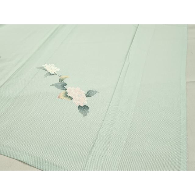 平和屋着物＊夏物　訪問着　絽　友禅　紫陽花　正絹　逸品　未使用　CABB0136gh_4