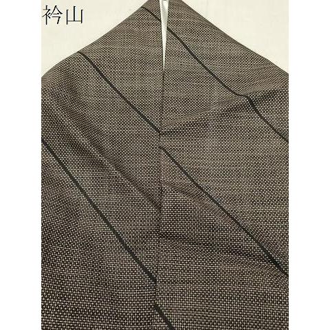 平和屋着物●本場大島紬　吉三郎　吉織物謹製　9マルキ　泥染め　斜線文　証紙付き　正絹　逸品　CABB0366gh