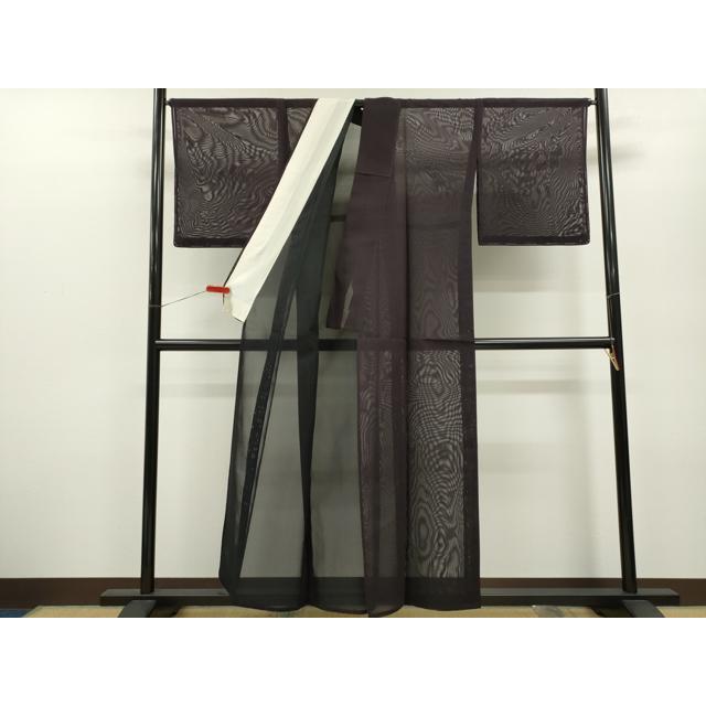 平和屋着物＊夏物　色無地　紗　烏羽色　正絹　逸品　未使用　CABB2268ze 平和屋着物＊夏物 色無地 紗 烏羽色 正絹 逸品 未使用 CABB2268ze