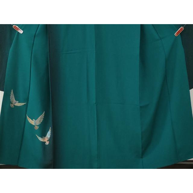 平和屋着物○染色作家 斉藤三才 振袖・長襦袢セット 三才鳥 暈し染め