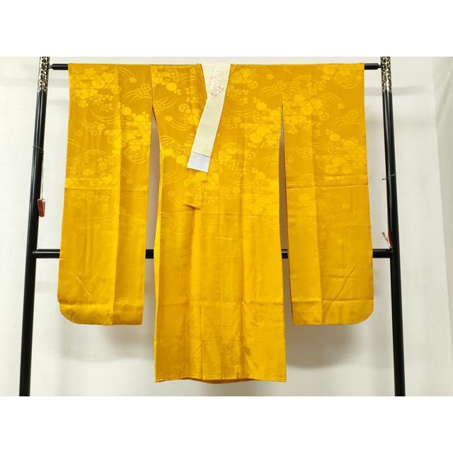 平和屋着物●染色作家　斉藤三才　訪問着　箔散らし　暈し染め　正絹　逸品　CABF3266ut 平和屋着物○染色作家 斉藤三才 振袖・長襦袢セット 三才鳥 暈し染め