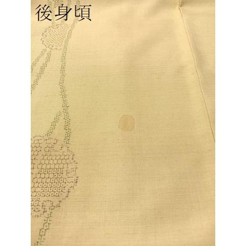平和屋着物●結城紬　100亀甲　飛び亀甲柄　雪輪紐文　正絹　逸品　CABB5142vp 平和屋着物○結城紬 100亀甲 飛び亀甲柄 雪輪紐文 正絹 逸品