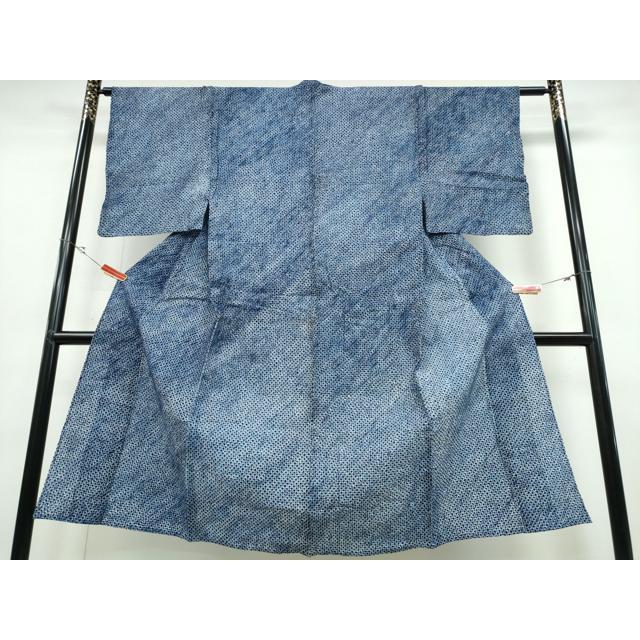 平和屋着物∴夏物　男性　浴衣　有松鳴海絞り　三浦絞り　綿　逸品　CABJ0140ng 平和屋着物∴夏物 男性 浴衣 有松鳴海絞り 三浦絞り 綿 逸品