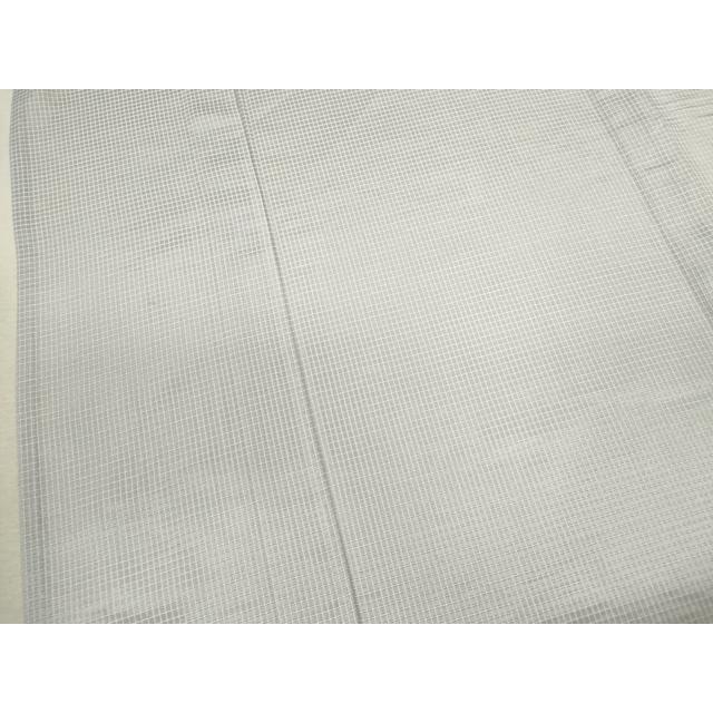 平和屋着物＊夏物　色無地　絹紅梅　ロング丈　白菫色　正絹　逸品　CABB9825ze_3