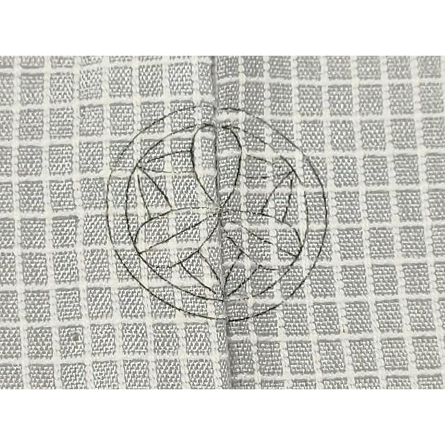 平和屋着物＊夏物　色無地　絹紅梅　ロング丈　白菫色　正絹　逸品　CABB9825ze_6