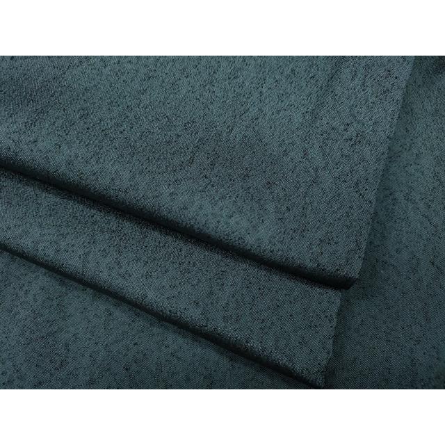 平和屋着物○男性 薩摩結城 御召御納戸色 正絹 逸品 CABC2228ut : 平和
