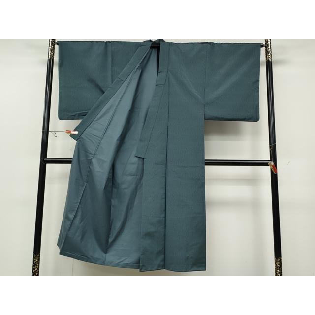 平和屋着物▽男性　結城紬　単衣　雨縞　正絹　逸品　CAAS0670vp 平和屋着物○男性 薩摩結城 御召御納戸色 正絹 逸品 CABC2228ut : 平和