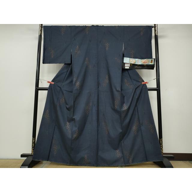 平和屋着物●本場大島紬　7マルキ　草花文　正絹　逸品　DABC2945ud 平和屋着物○本場大島紬 7マルキ 草花文 正絹 逸品 DABC2945ud - メルカリ