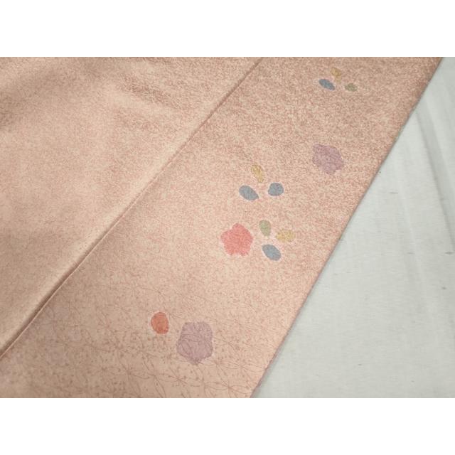 平和屋着物●訪問着　駒刺繍　絞り　牡丹吉祥花文　金彩　正絹　逸品　CABC6457yc 平和屋着物○訪問着 駒刺繍 絞り 牡丹吉祥花文 金彩 正絹 逸品