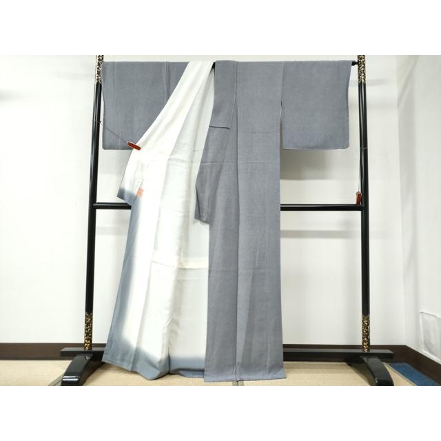 平和屋着物●伝統工芸士　関正三郎　江戸小紋　鮫小紋柄　正絹　逸品　未使用　CABC6805yc_2