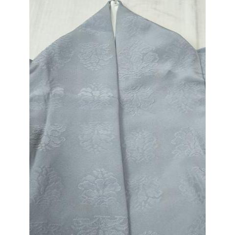 平和屋着物●上質な色無地　水色　ロング丈　正絹　逸品　未使用　CABE2165yc 平和屋着物○上質な色無地 伊と幸 松岡姫 承華縮緬 淡藤色 反端付き