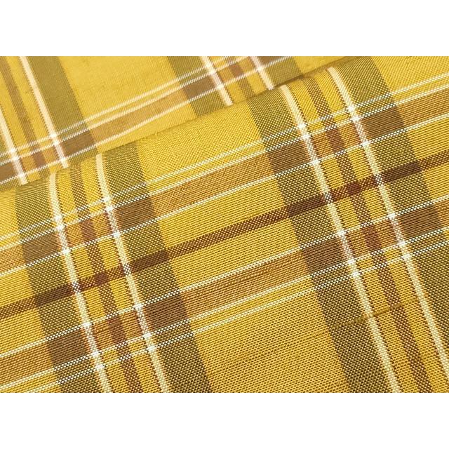 平和屋本店●極上　山下八百子　本場黄八丈　紬　市松綾織　縞　逸品　未使用　DZAB3801kh6 楽天市場】平和屋本店□極上 山下八百子 本場黄八丈 市松綾織 紬 逸品