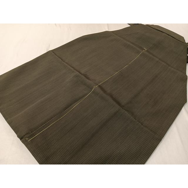 平和屋着物○男性 馬乗り袴 縞 正絹 逸品 CABC2282ut 平和屋着物○男性