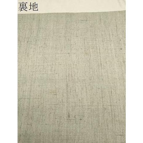 平和屋着物●極上　九寸名古屋帯　本場琉球紅型　紬地　型染め　草花文　正絹　逸品　未使用　CABD4097dy_6