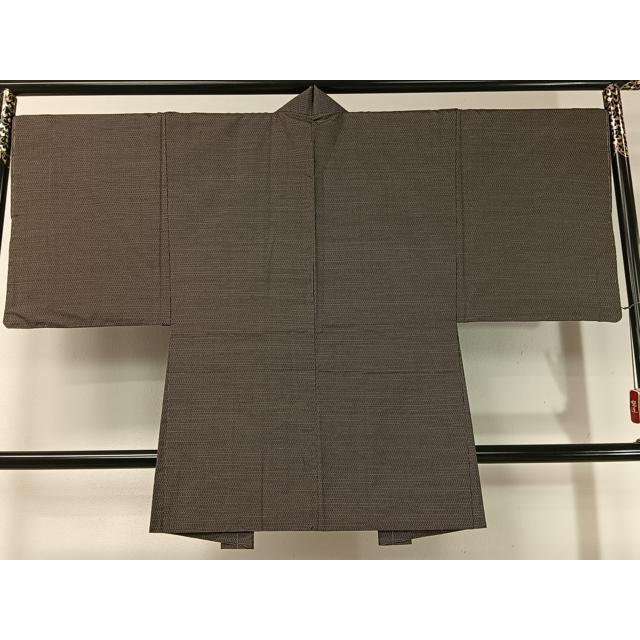 平和屋着物●男性　本場大島紬　アンサンブル　穂積タカ作　80亀甲　総詰め　証紙付き　正絹　逸品　未使用　CABD8042vp 平和屋着物○男性 本場大島紬 アンサンブル 穂積タカ作 80亀甲 総詰め