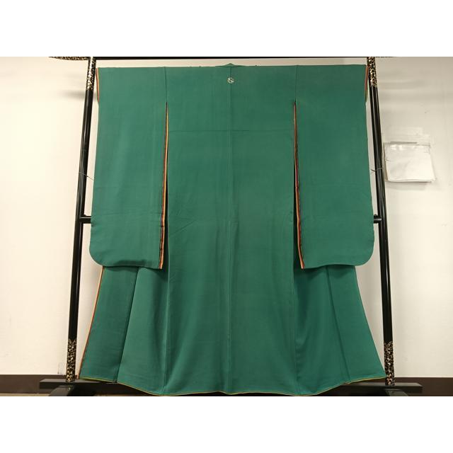 平和屋着物●豪華振袖　色無地　天鵞絨色　十二単風　正絹　逸品　CABD8144vp_1