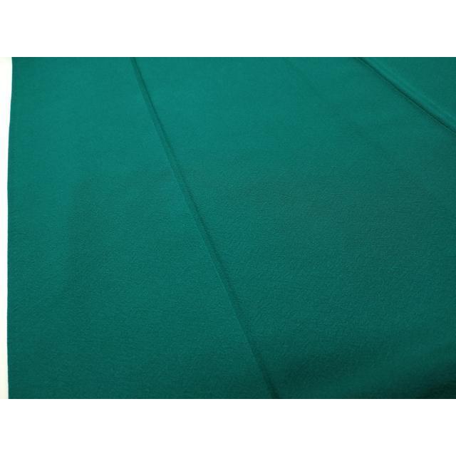 平和屋着物●豪華振袖　色無地　萌葱色　正絹　逸品　CABD8881gh