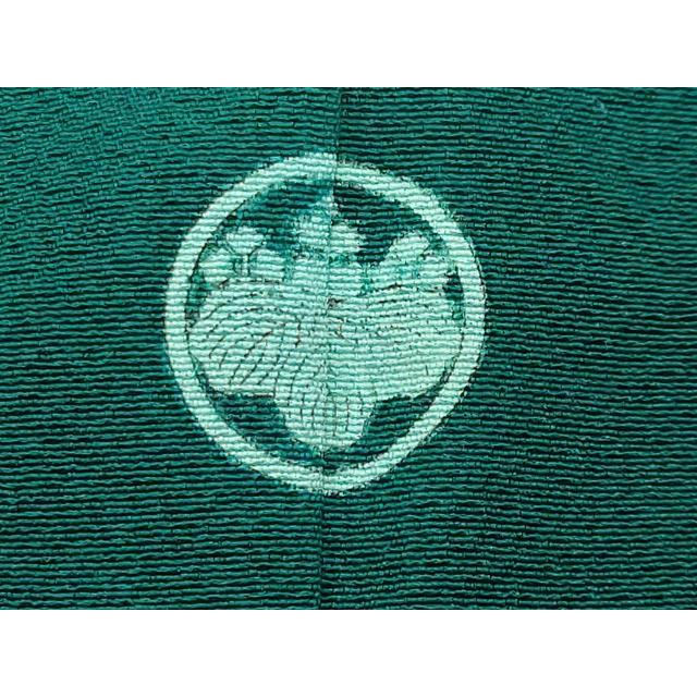 平和屋着物●豪華振袖　色無地　萌葱色　正絹　逸品　CABD8881gh