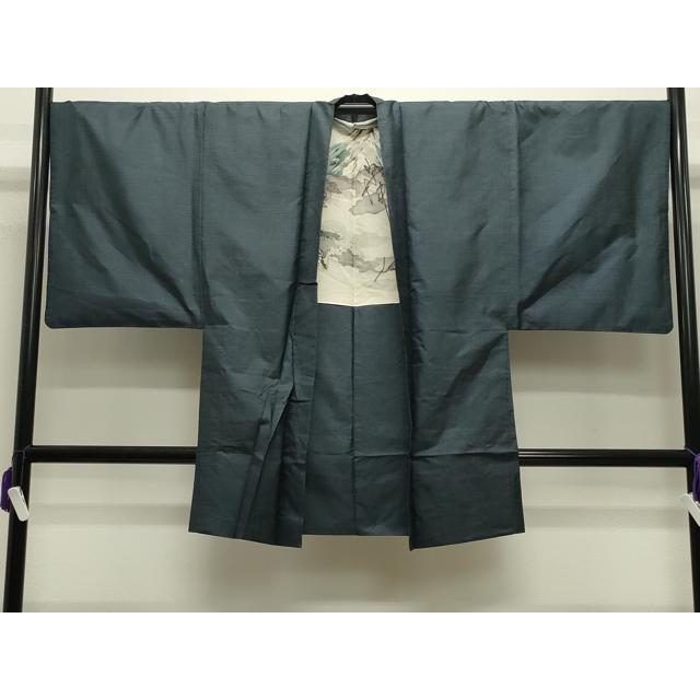 平和屋着物●男性　本場大島紬　アンサンブル　100亀甲　総詰め　正絹　逸品　CABE2032yc 平和屋着物○男性 本場大島紬 アンサンブル 100亀甲 総詰め 正絹 逸品