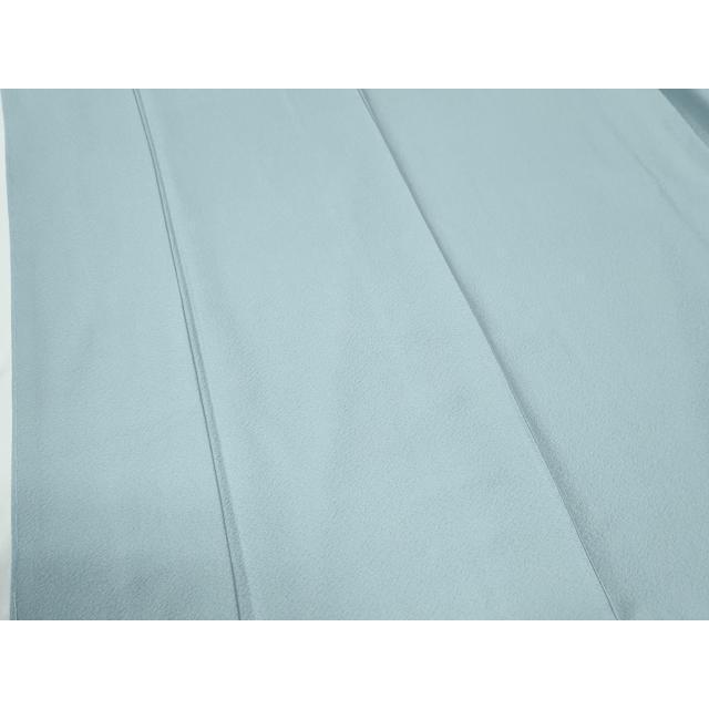 平和屋着物●上質な色無地　水色　ロング丈　正絹　逸品　未使用　CABE2165yc_3