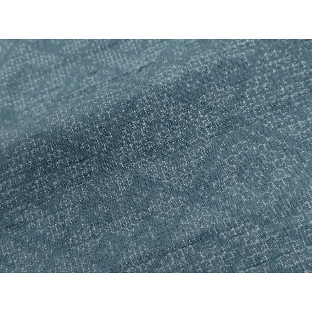 平和屋着物●結城紬　80亀甲　菱吉祥文　正絹　逸品　CABE2275yc